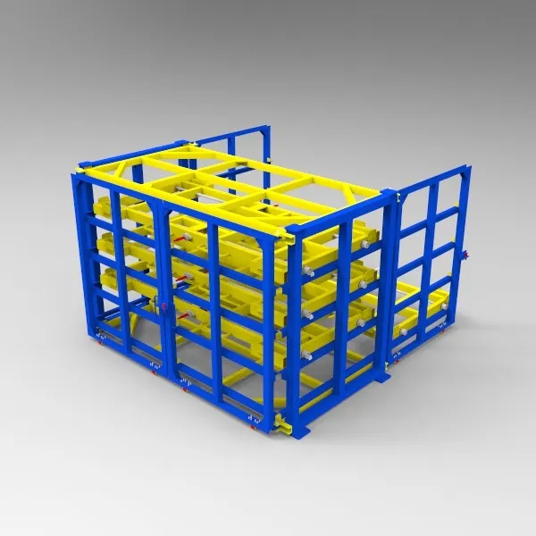 Double Sided Sheet Metal Rack