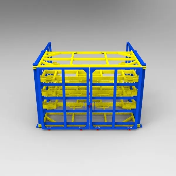 Double Sided Sheet Metal Rack